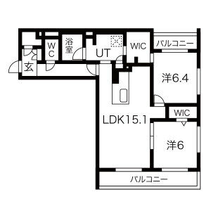 葵 -アオイ-の間取り