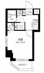 スカイコート神楽坂壱番館・1106号室の間取り