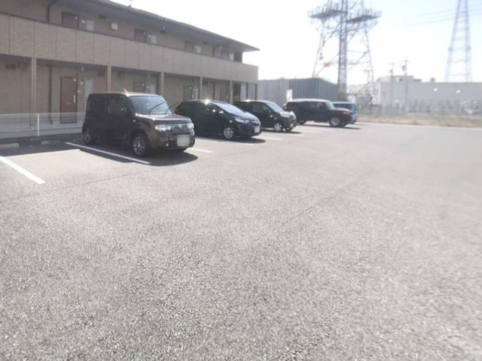 3/12 駐車場