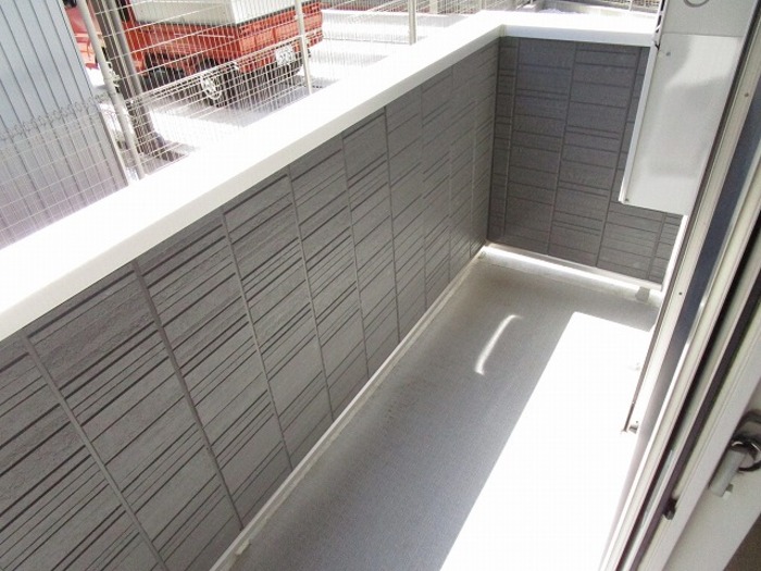 12/28 バルコニー