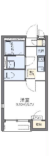 レオネクストみゆきの間取り