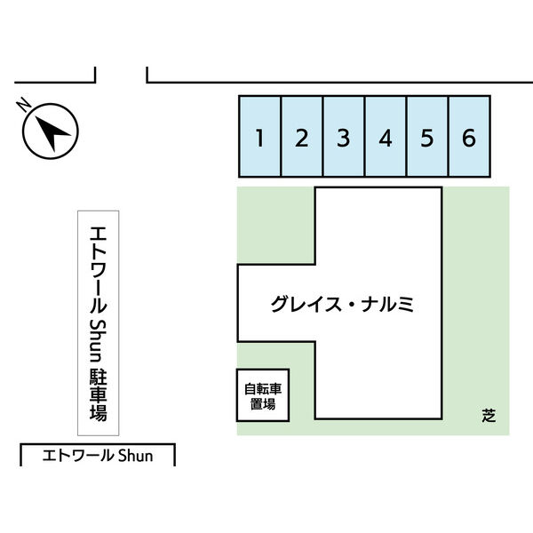 2/2 駐車場