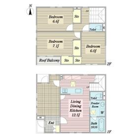 KOTI-コティー Ⅱ期の間取り