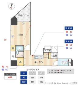 メインステージ東神田の間取り