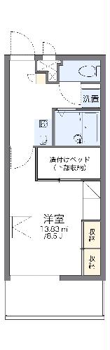 レオパレス又吉の間取り