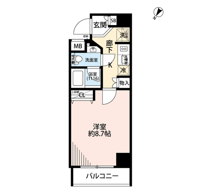 プレール・ドゥーク日本橋の間取り