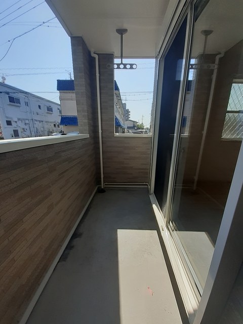 12/24 バルコニー