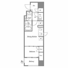 コスモグラシア池田山の間取り