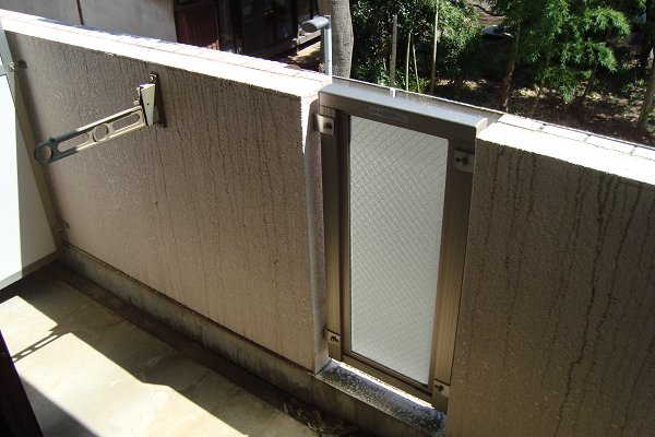 6/20 バルコニー