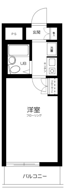 パークウェル大崎の間取り