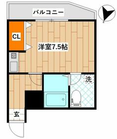 上間ビル・201号室の間取り