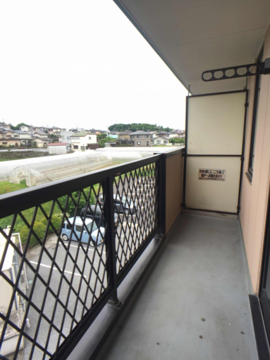 12/27 バルコニー