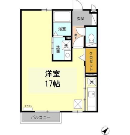 レセンテ下之宮の間取り