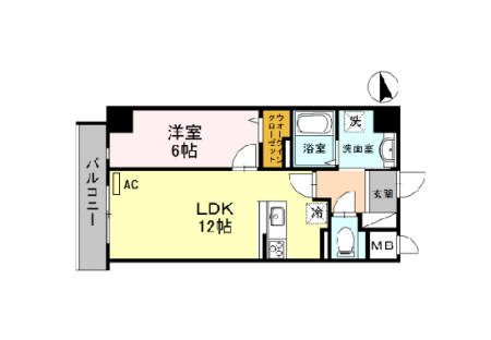 LAZO上汐の間取り