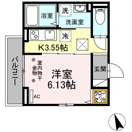 B runo (ブルーノ)の間取り
