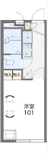 レオパレスブリエの間取り