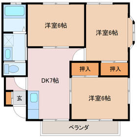 リバティマルマンⅢの間取り