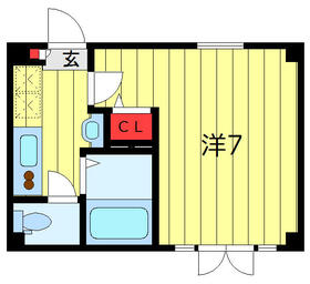 ロジュマン板橋徳丸Ⅱ番館の間取り