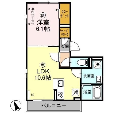 Farineの間取り