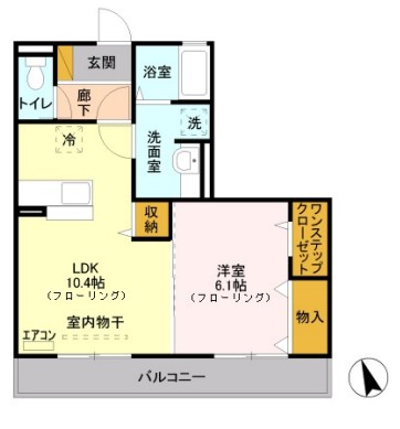 パル エリオットの間取り