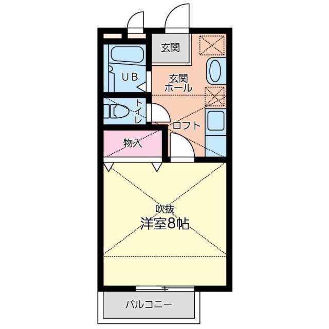 ビラ・クレールの間取り