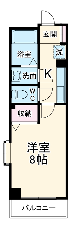 プロッシモ西船橋の間取り