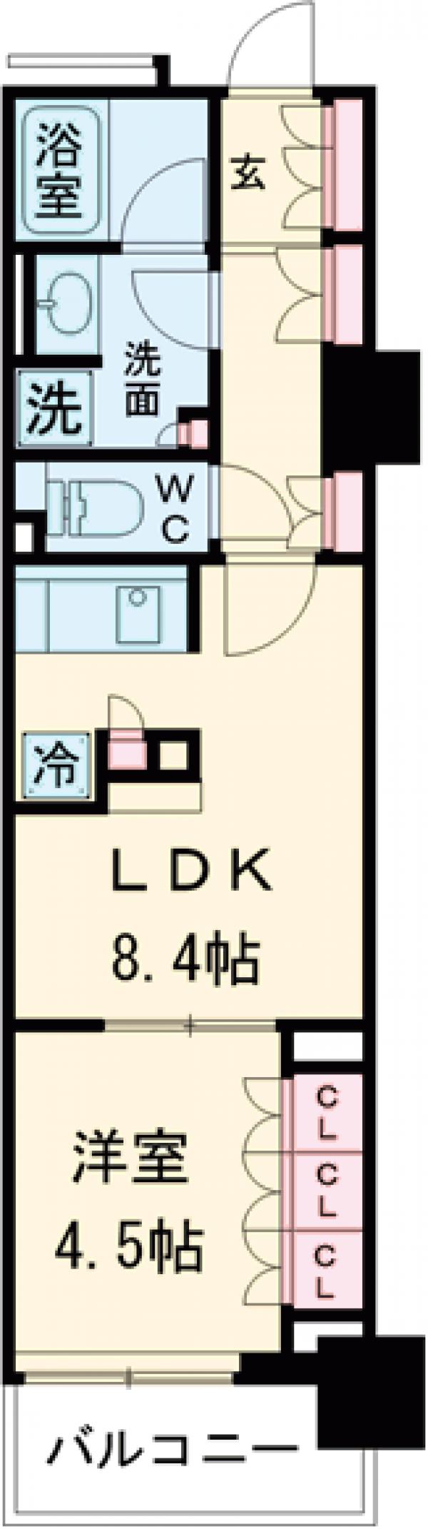 パークホームズ文京小石川ヒルテラスの間取り