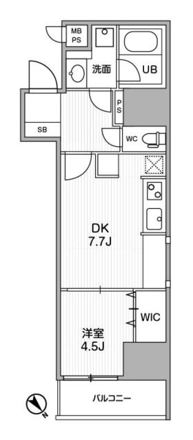 LIMERESIDENCE MACHIDAの間取り