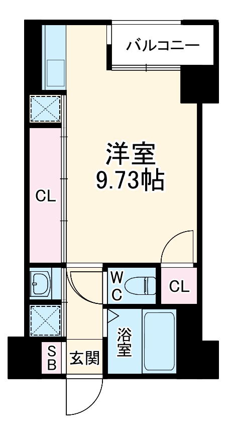 S-FORT乙川の間取り