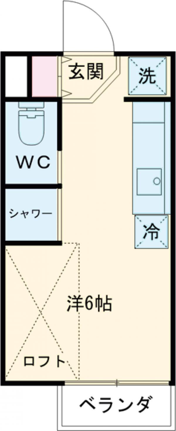 フローラ4の間取り