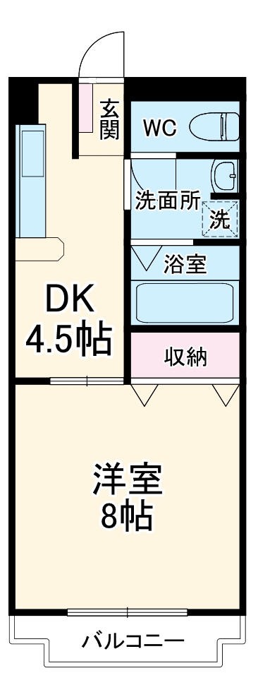 ジョイキャッスルの間取り