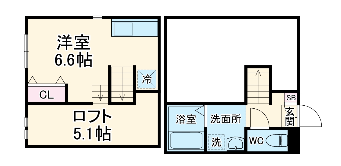 RIZEST MK 柏の間取り