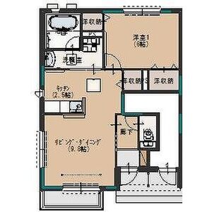 ソレイユⅡの間取り