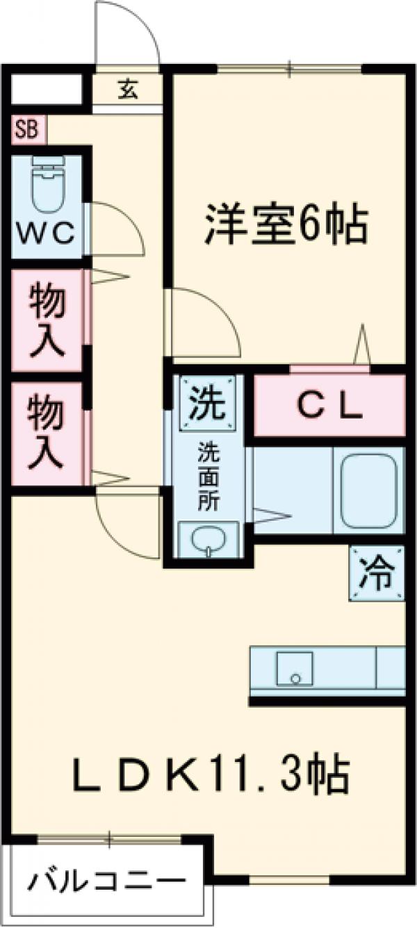 ラックスコートの間取り