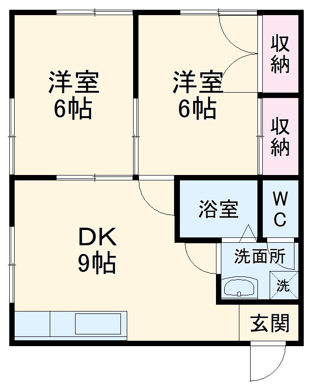ライムハイツ2の間取り