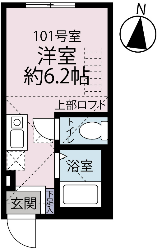 シンセイレジデンス長津田の間取り