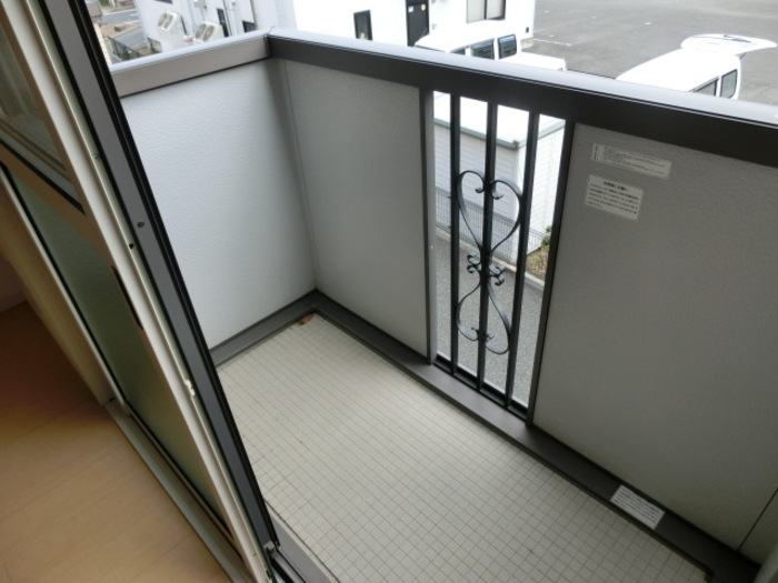 12/25 バルコニー