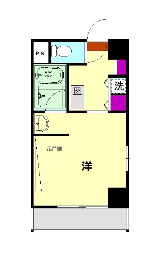 マジェスティービルの間取り
