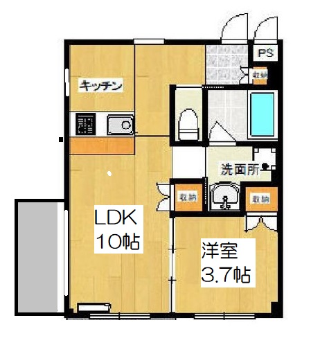 キサカリーナの間取り