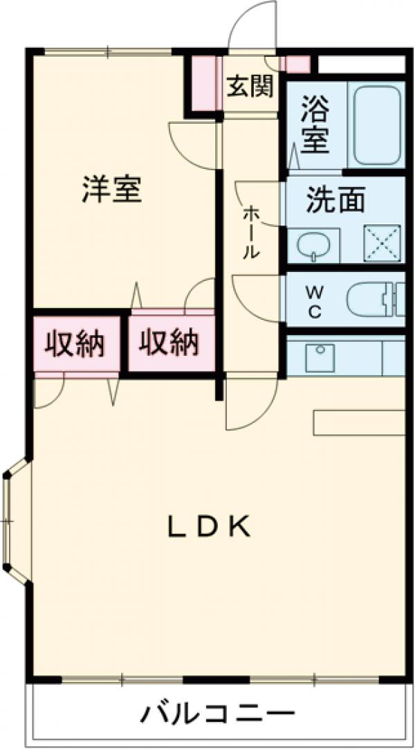 プレミールの間取り