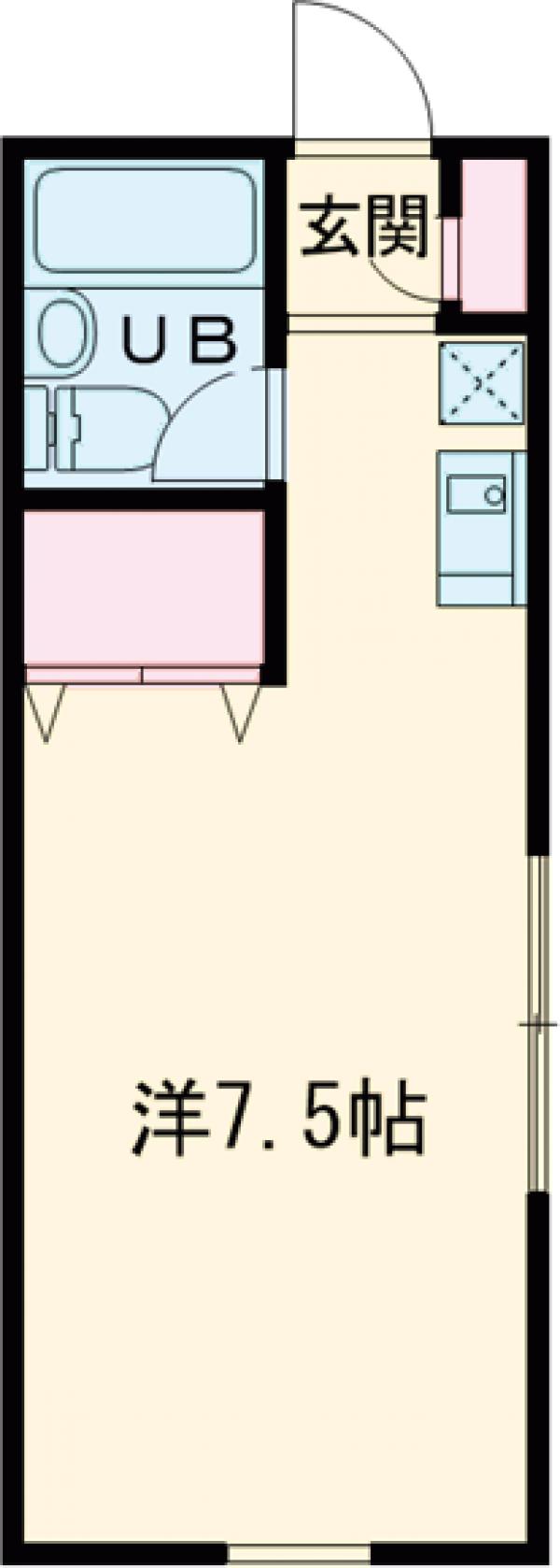 メイプルハイツの間取り