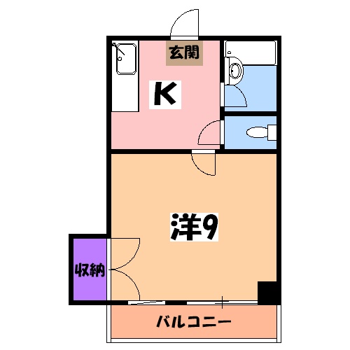 グランドォール宇都宮の間取り