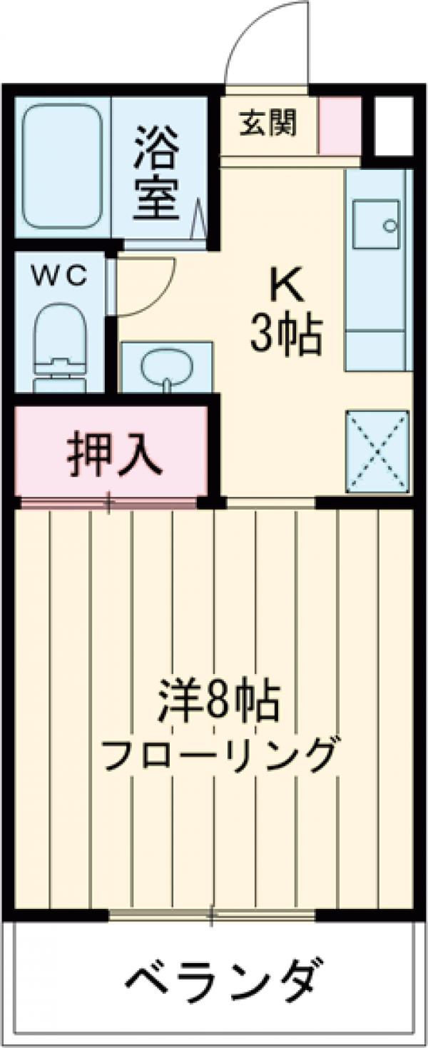 スペースワンの間取り