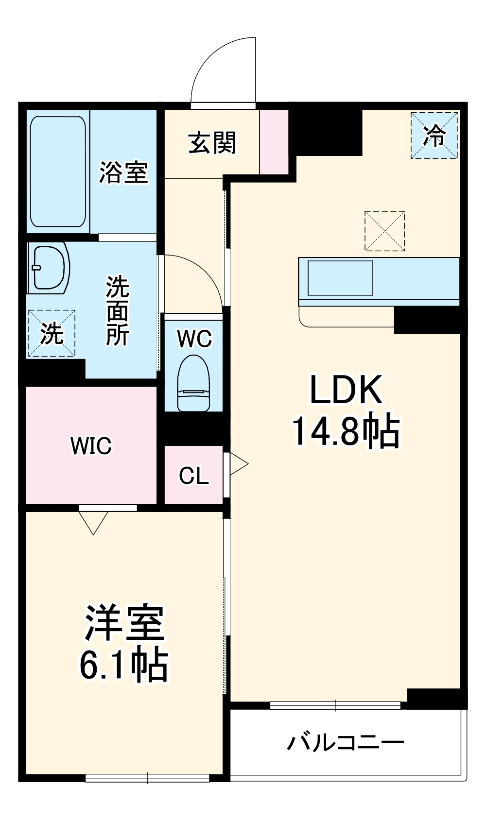 ビオルーチェの間取り