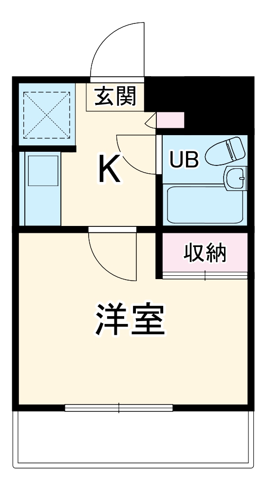 パレ新所沢の間取り