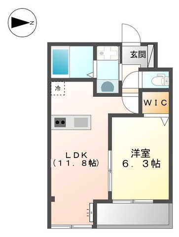 リヴァージュ登戸の間取り