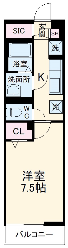 グレイス立場の間取り