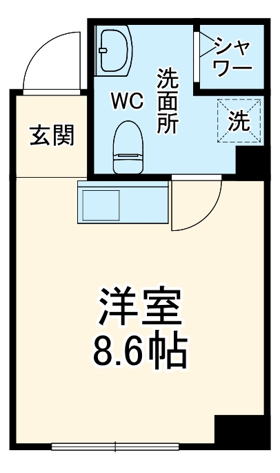 サニーフラッツの間取り