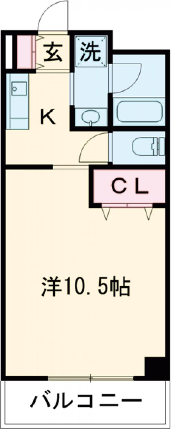 エルハイツ川田の間取り