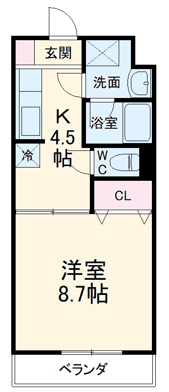 スターヒルズMの間取り